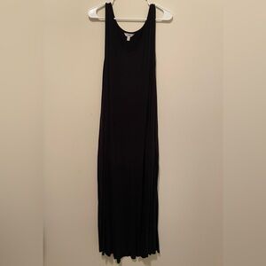 Terra & Sky Black Maxi Dress